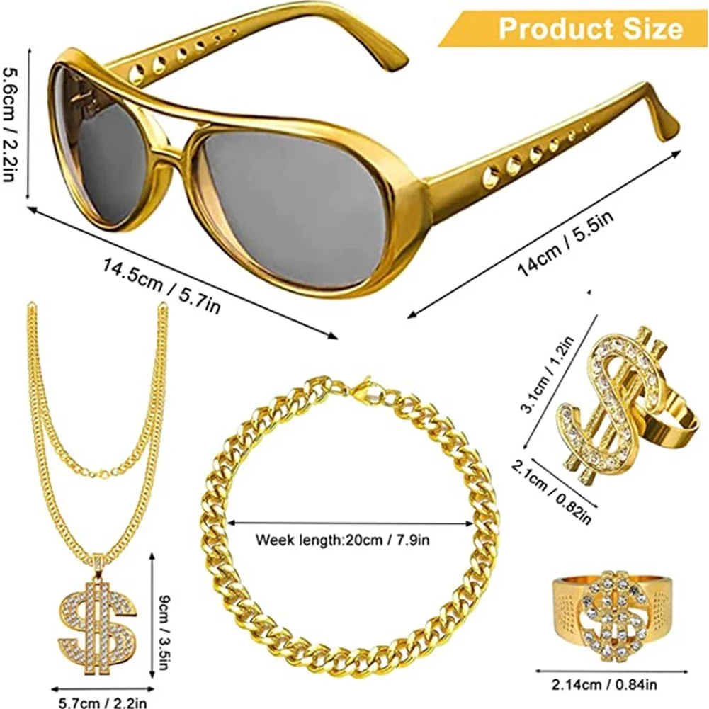 Men'S Accessories In The 90S - Jaren '80 '90 Kostuum Outfit Set