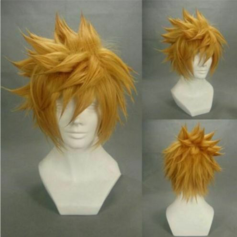 Men'S Yellow Accessories - Kingdom Hearts Ventus Roxas korte goudgeel