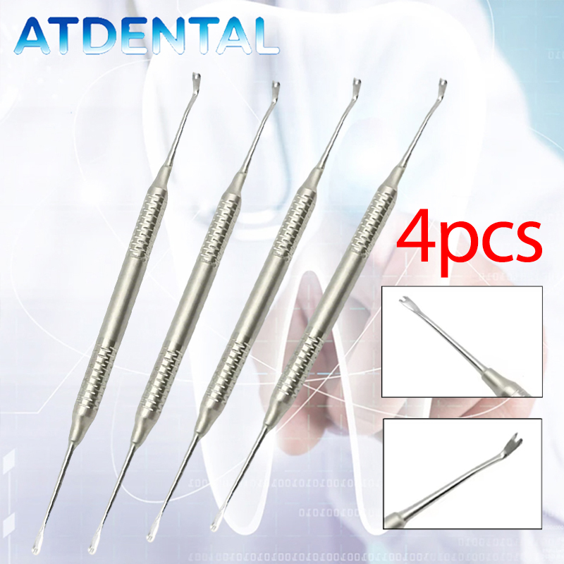 Tie Clip Set - 4 stuks hoogwaardige orthodontische ligatuurbandjes, draaibare