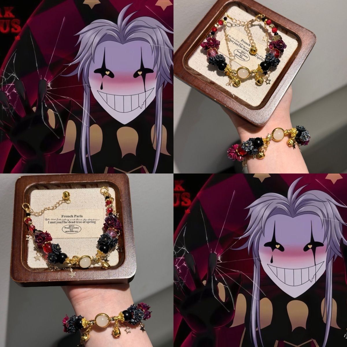 Men Accessories To Gift - Vrouwen kralenarmbanden spel anime de freak
