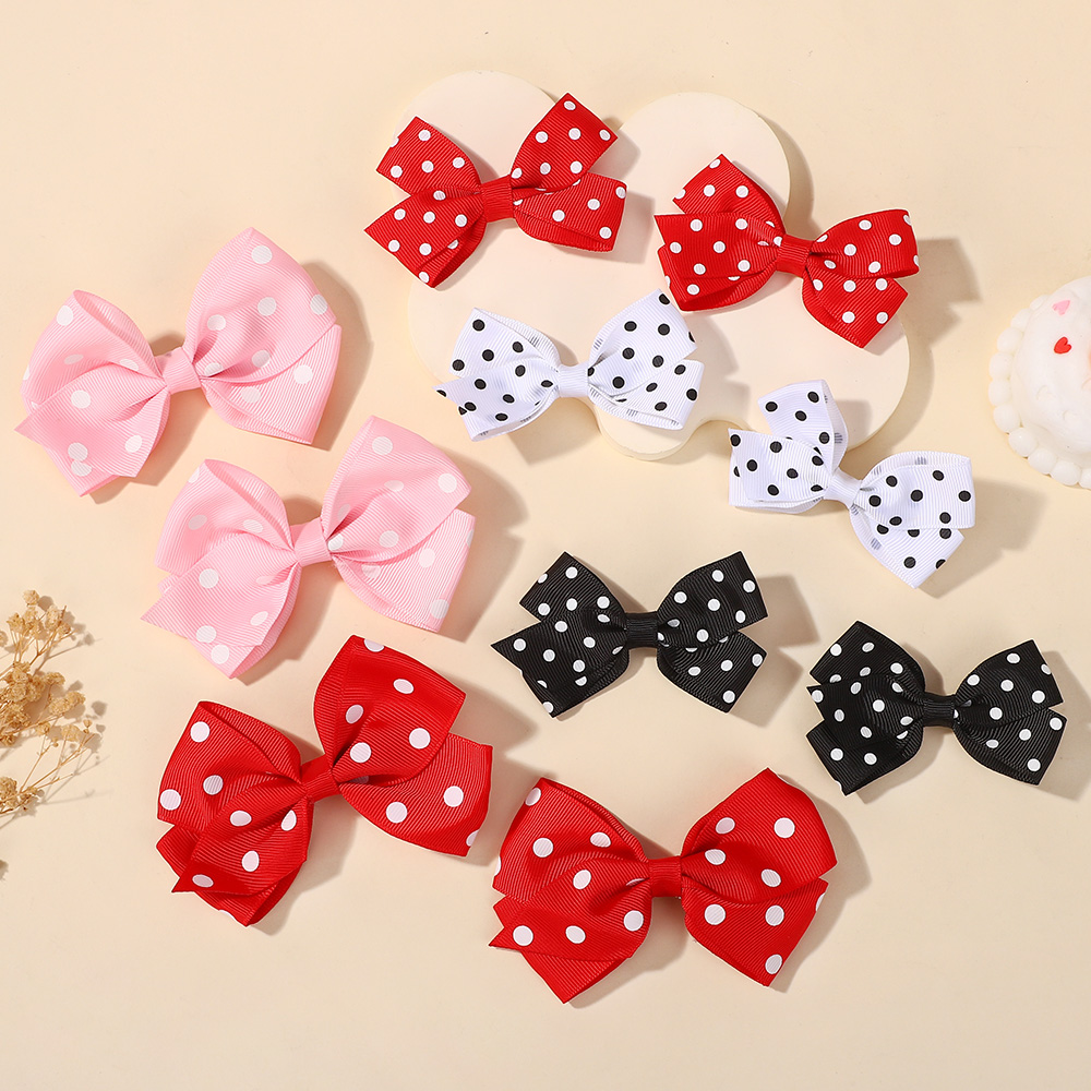 Tie Clip Set - 20PCS Willekeurige Kleur Baby Meisjes Dot