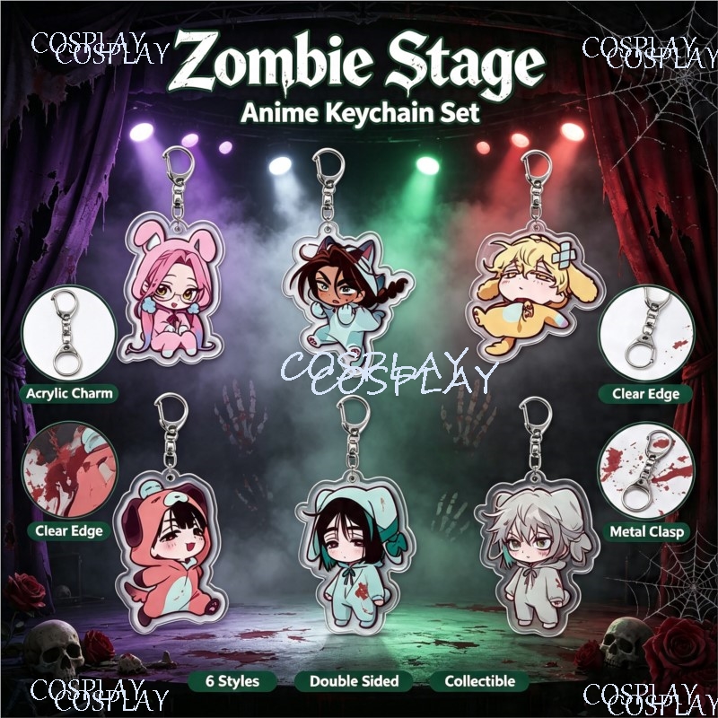 Men Accessories For Suit - Zombie Stage SUA MIZI Mode sleutelhanger