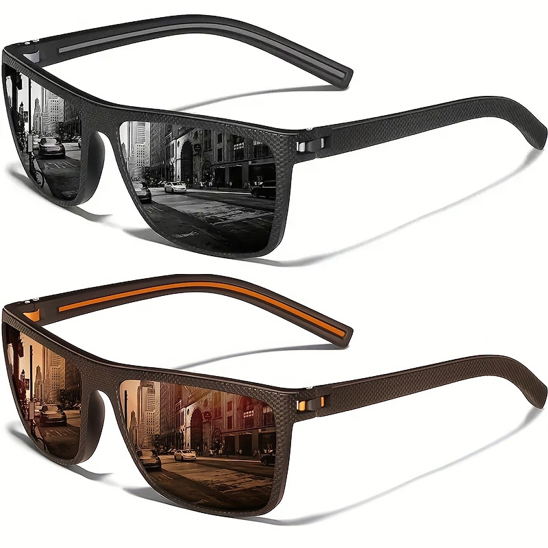 Men'S Accessories Glasses - Vierkante outdoor sportzonnebril voor heren en