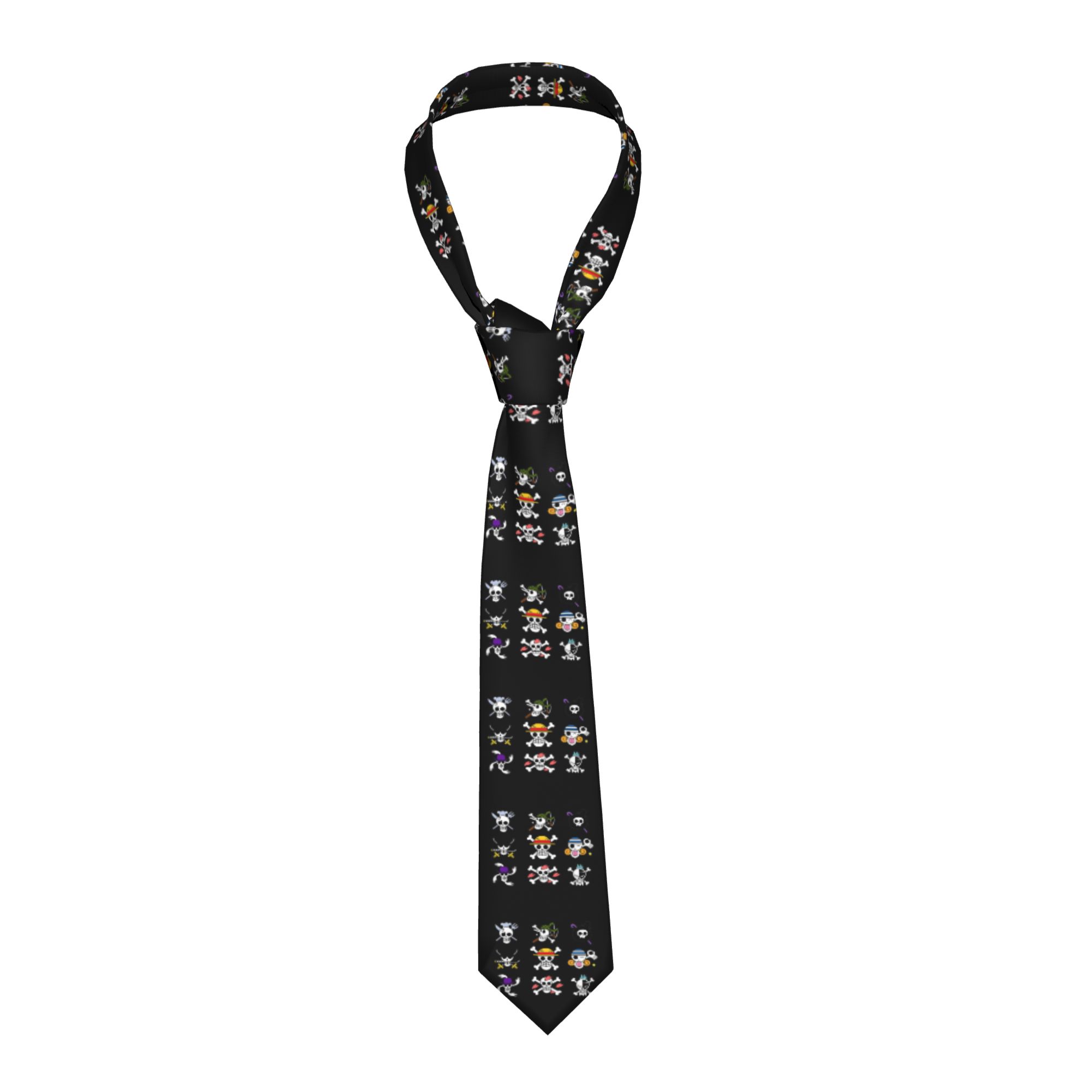 Men'S Accessories In The 90S - Stropdas met piratenvlaglogo, 90s collectie, heren,