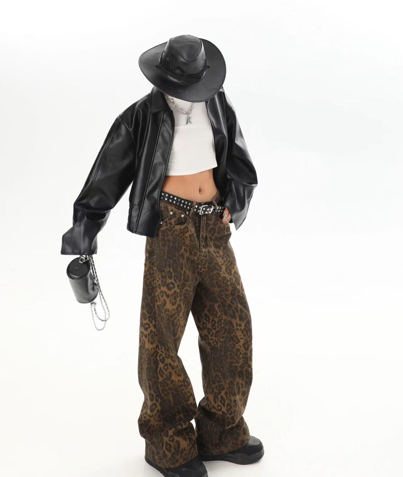Men'S Accessories For Jeans - Koreaanse Harajuku retro QICHE heren- en