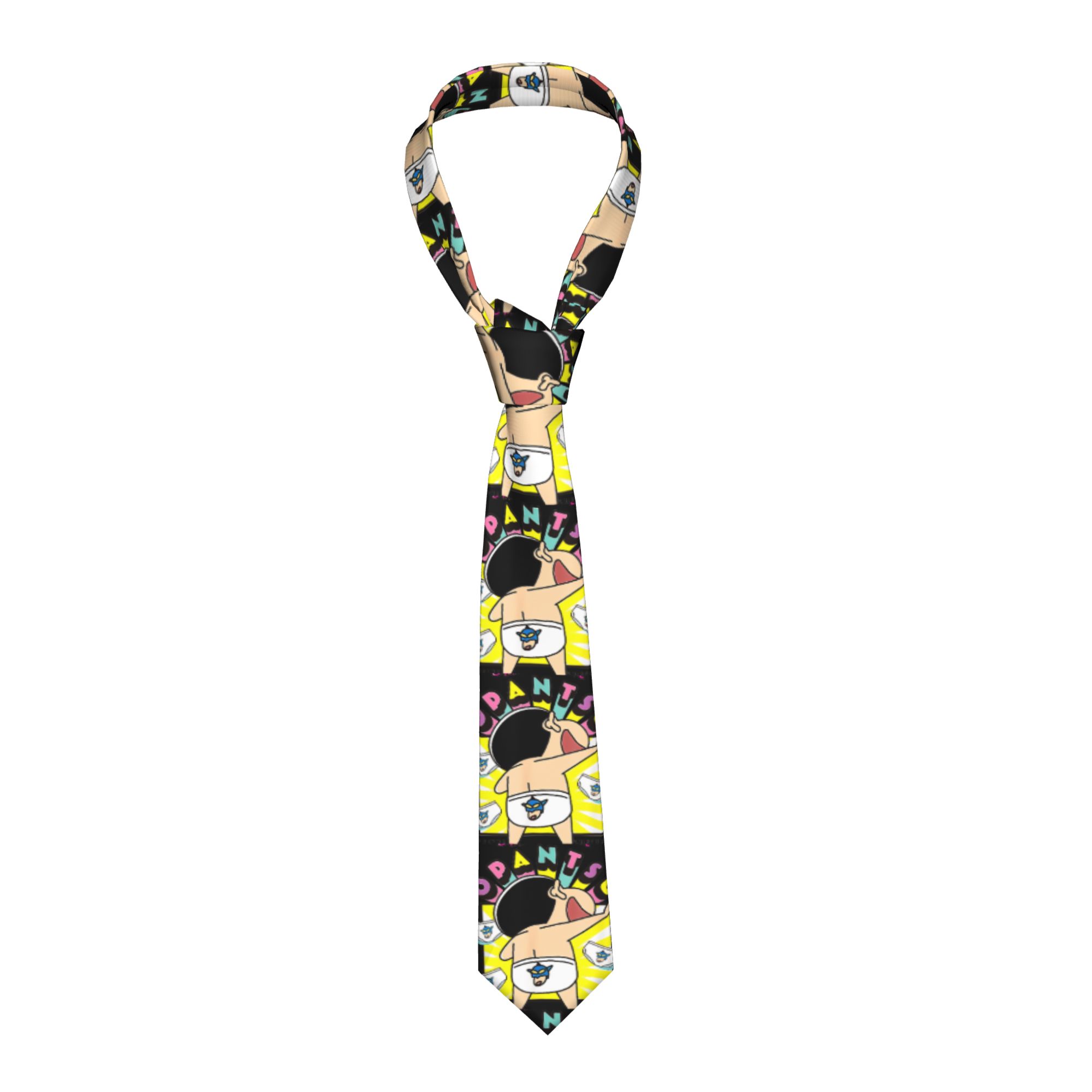 Men'S Accessories In The 90S - Shinchan Cartoon jaren 90 stropdas heren