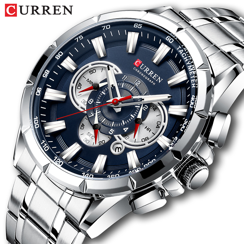 Curren Horloge Mannen Waterdic - Men'S Accessories Luxury Brands recensie en prijs
