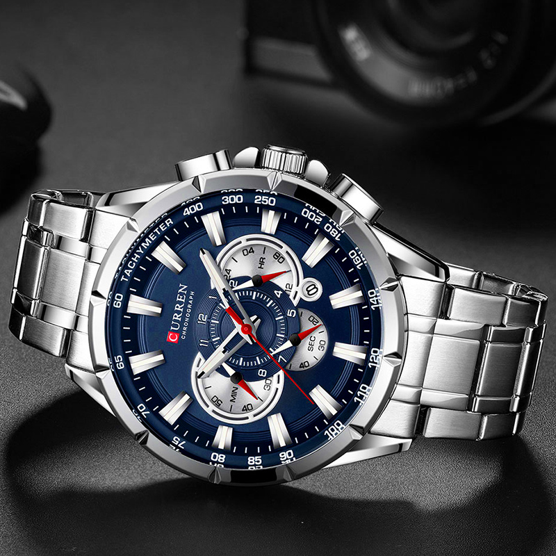 Curren Horloge Mannen Waterdic - Men'S Accessories Luxury Brands recensie en prijs