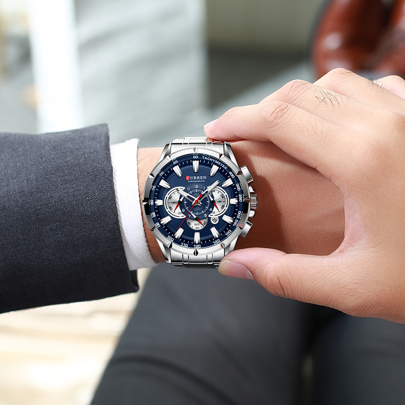Curren Horloge Mannen Waterdic - Men'S Accessories Luxury Brands recensie en prijs