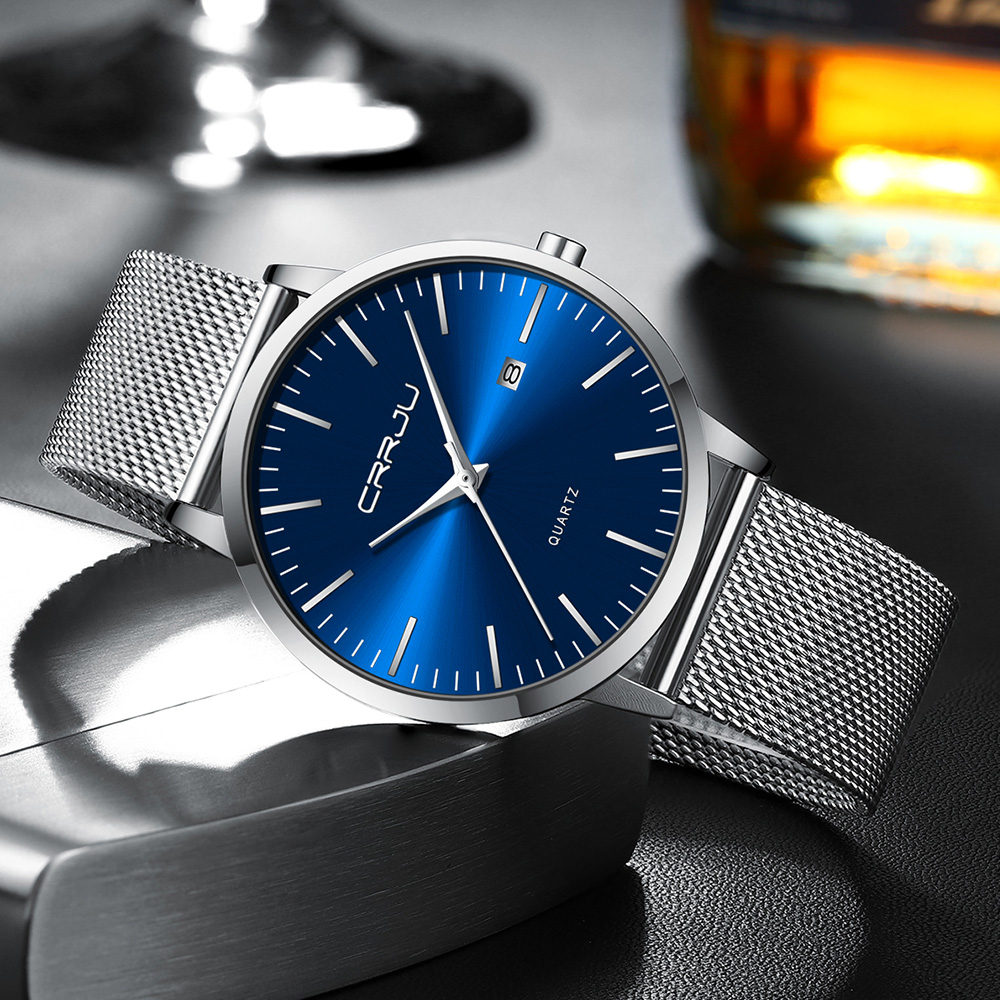 Crrju Nieuwe Mode Heren Horlog - Men'S Accessories Luxury Brands recensie en prijs