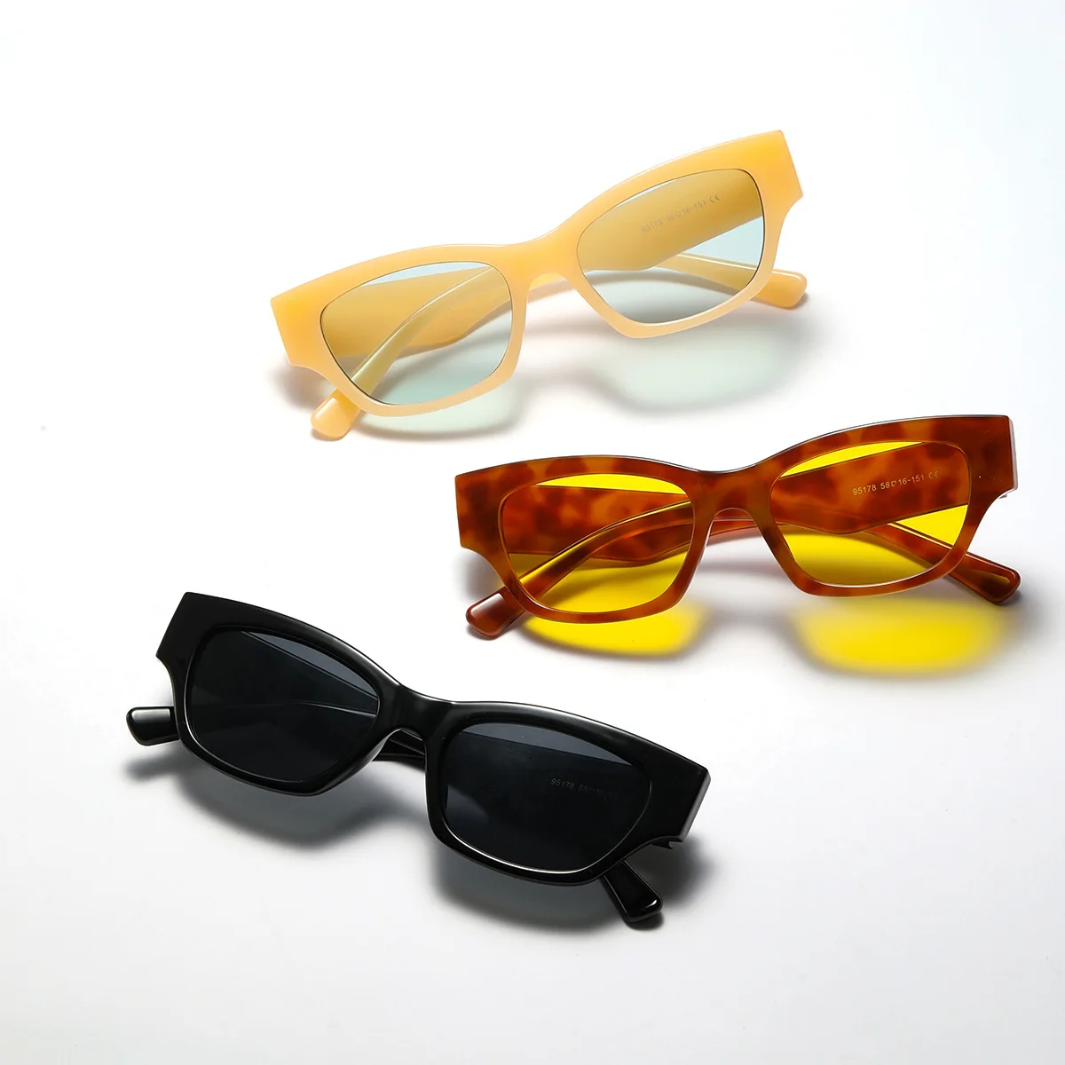 Mode Gele Vrouwen Cat Eye Zonn - Men'S Accessories In The 90S recensie en prijs