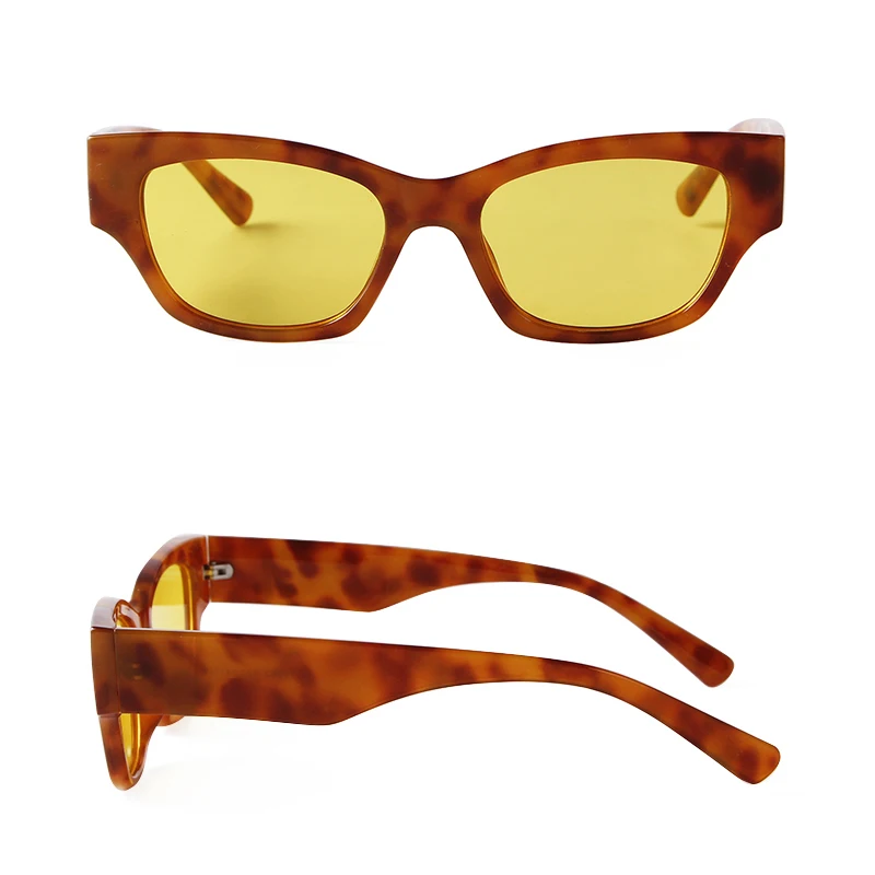 Mode Gele Vrouwen Cat Eye Zonn - Men'S Accessories In The 90S recensie en prijs