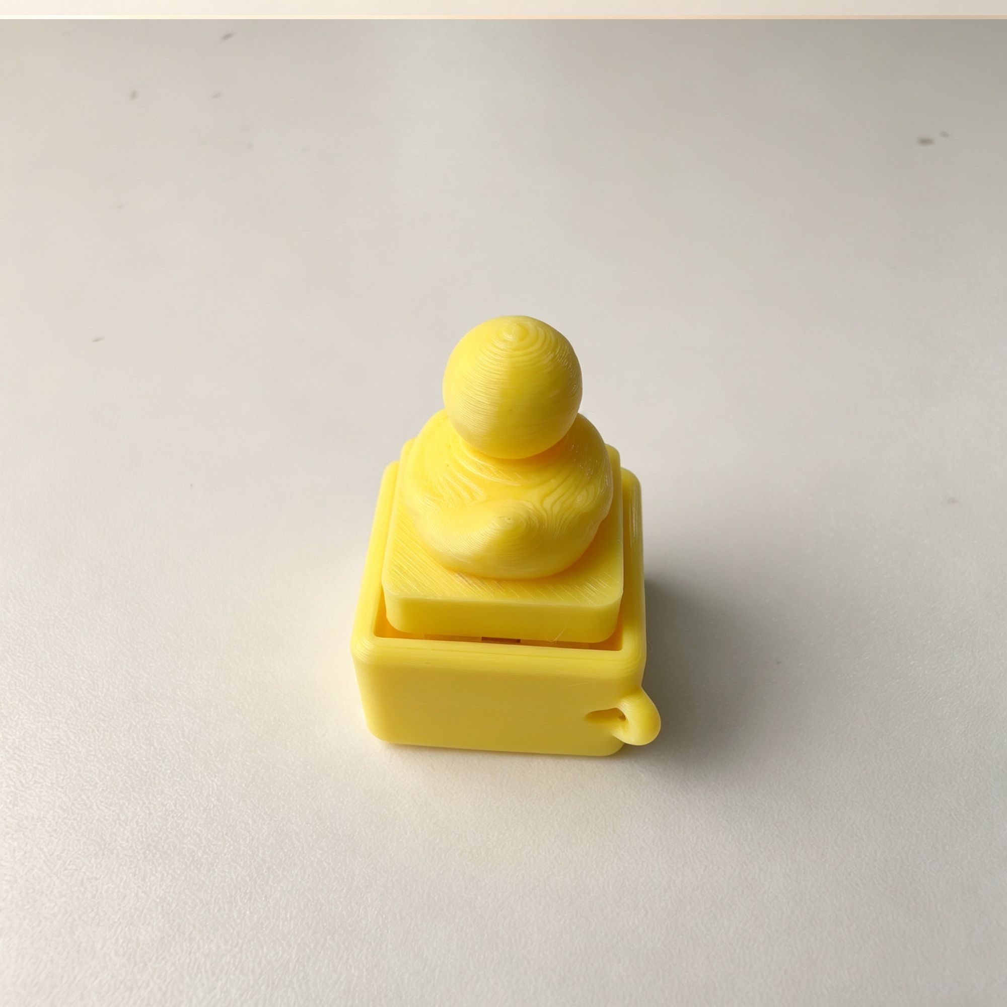 Leuke gele eend druk op sleute - Men'S Yellow Accessories recensie en prijs