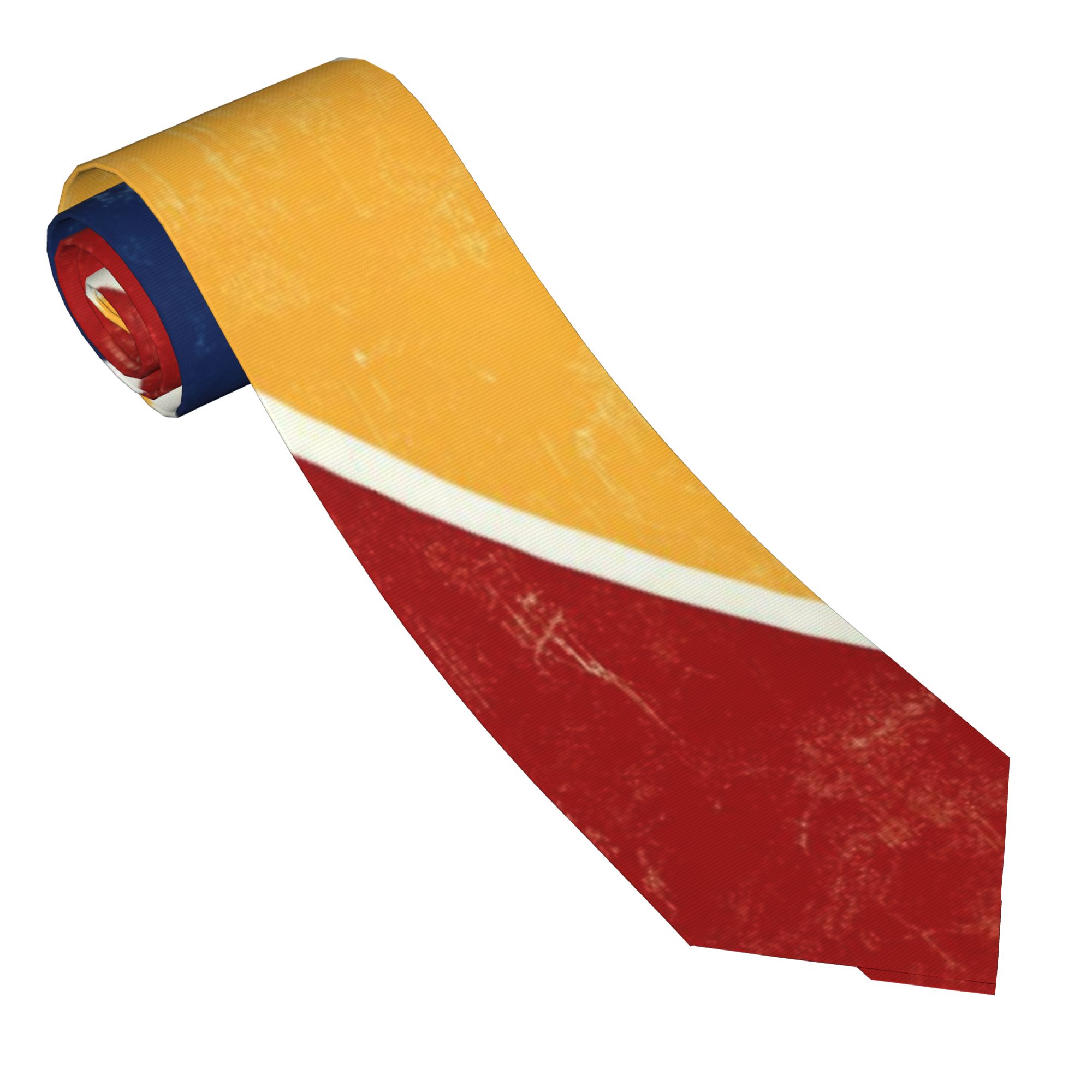 Vintage rood-geel-blauwe diago - Men'S Yellow Accessories recensie en prijs