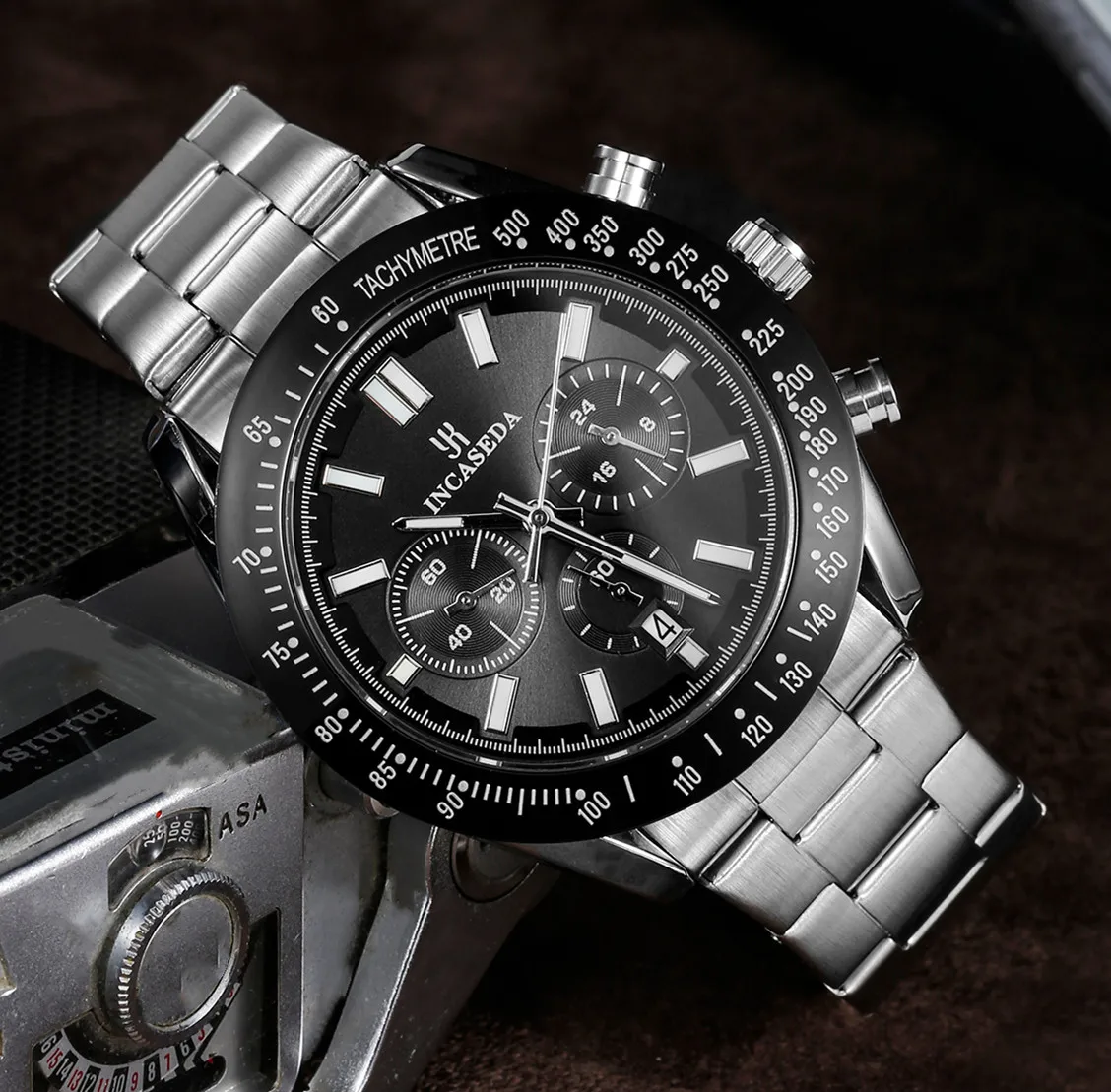 INCASEDA Mannen Horloges Merk  - Men'S Accessories Luxury Brands recensie en prijs