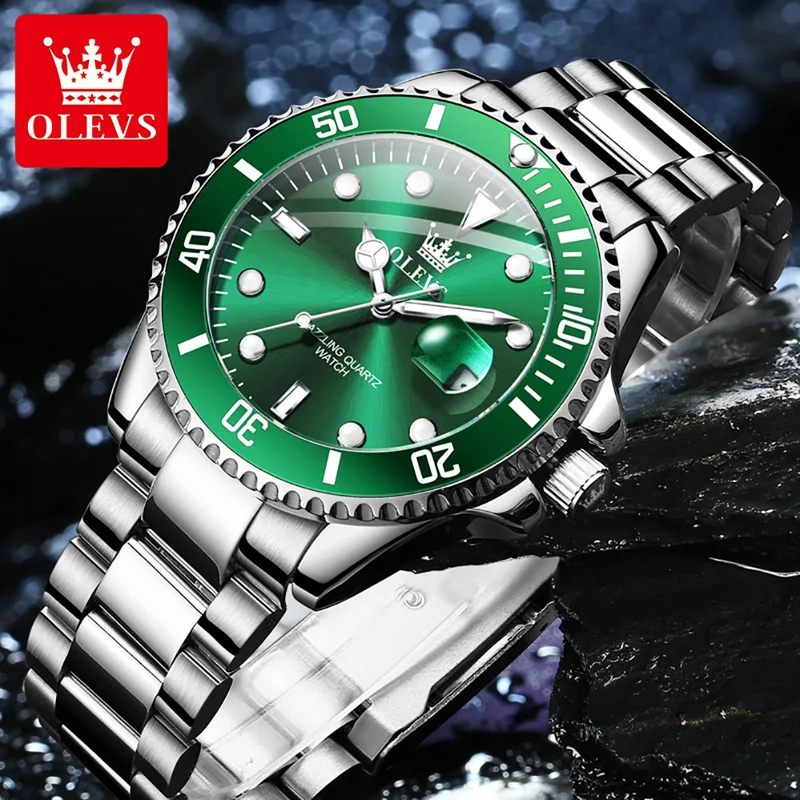 OLEVS Originele Quartz Horloge - Men'S Accessories Luxury Brands recensie en prijs