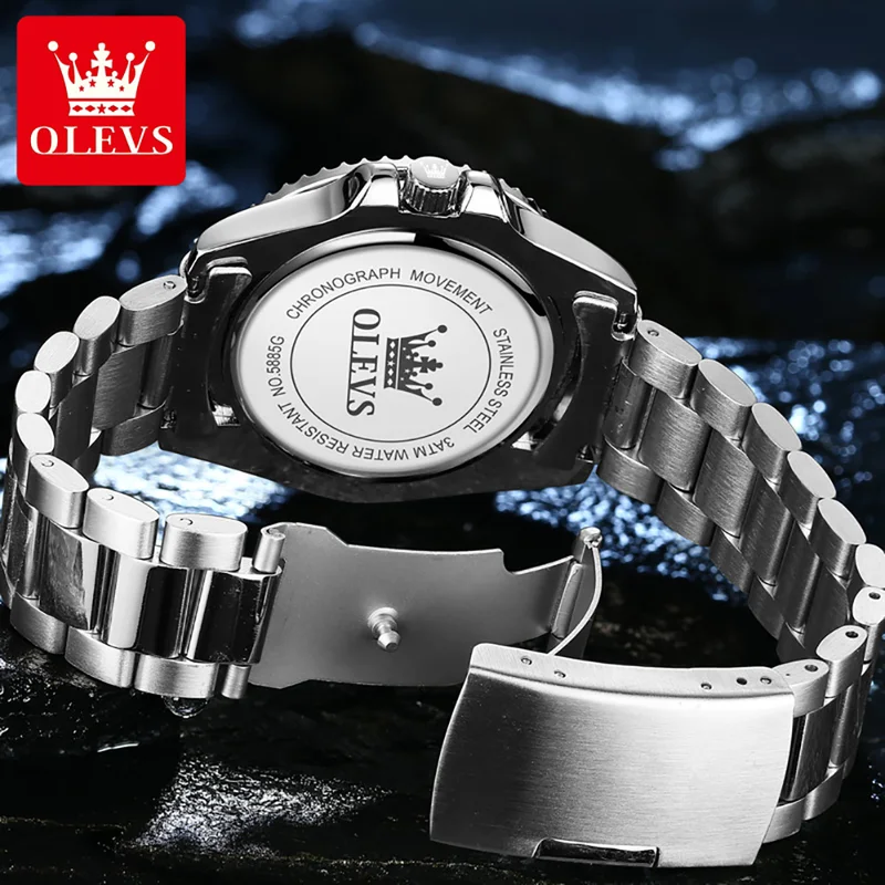 OLEVS Originele Quartz Horloge - Men'S Accessories Luxury Brands recensie en prijs