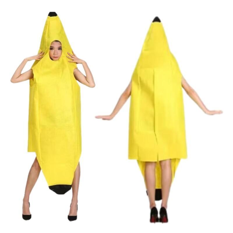 Volwassen bananenkostuum grapp - Men'S Yellow Accessories recensie en prijs