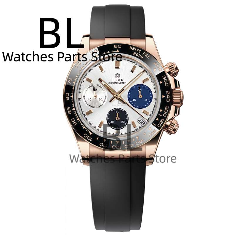 BLIGER Two Tone Silver Rose he - Men'S Accessories Luxury Brands recensie en prijs