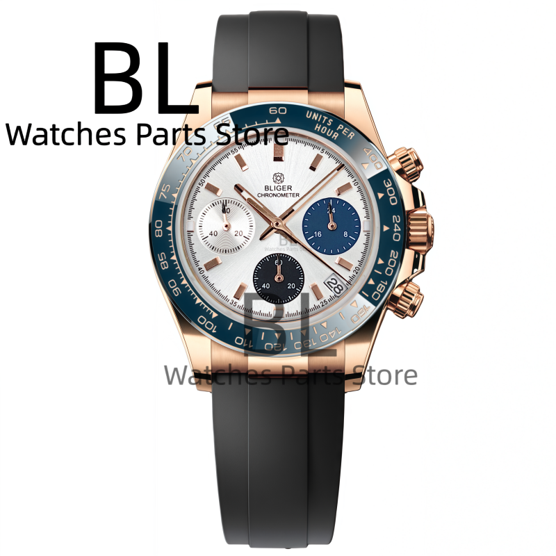 BLIGER Two Tone Silver Rose he - Men'S Accessories Luxury Brands recensie en prijs