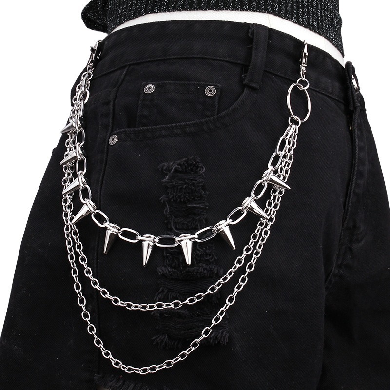 Hip Hop Punk Rock Metal Broek  - Men'S Accessories For Jeans recensie en prijs