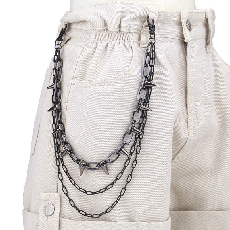 Hip Hop Punk Rock Metal Broek  - Men'S Accessories For Jeans recensie en prijs