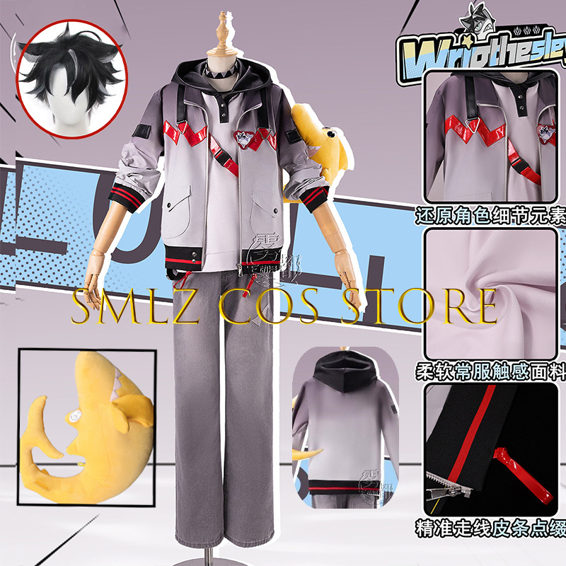 2026 Shark Wriothesley Cosplay - Men Accessories For Suit recensie en prijs