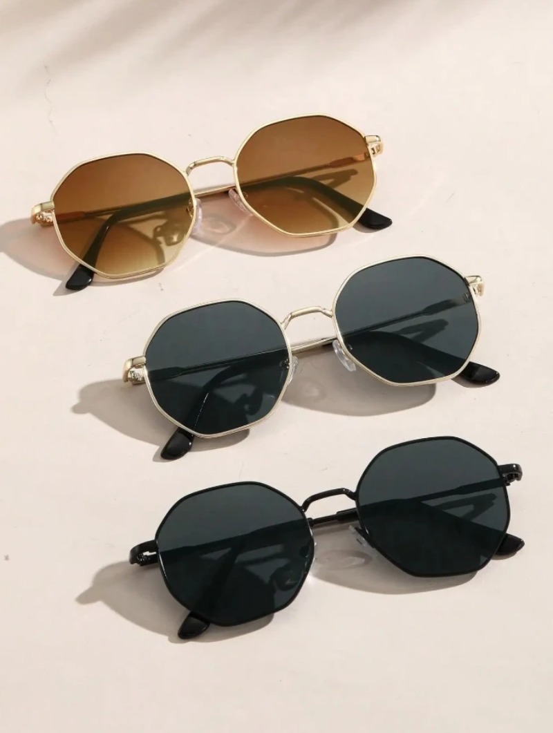 1/3 Stuks Metalen Geometrisch- - Men'S Accessories Glasses recensie en prijs