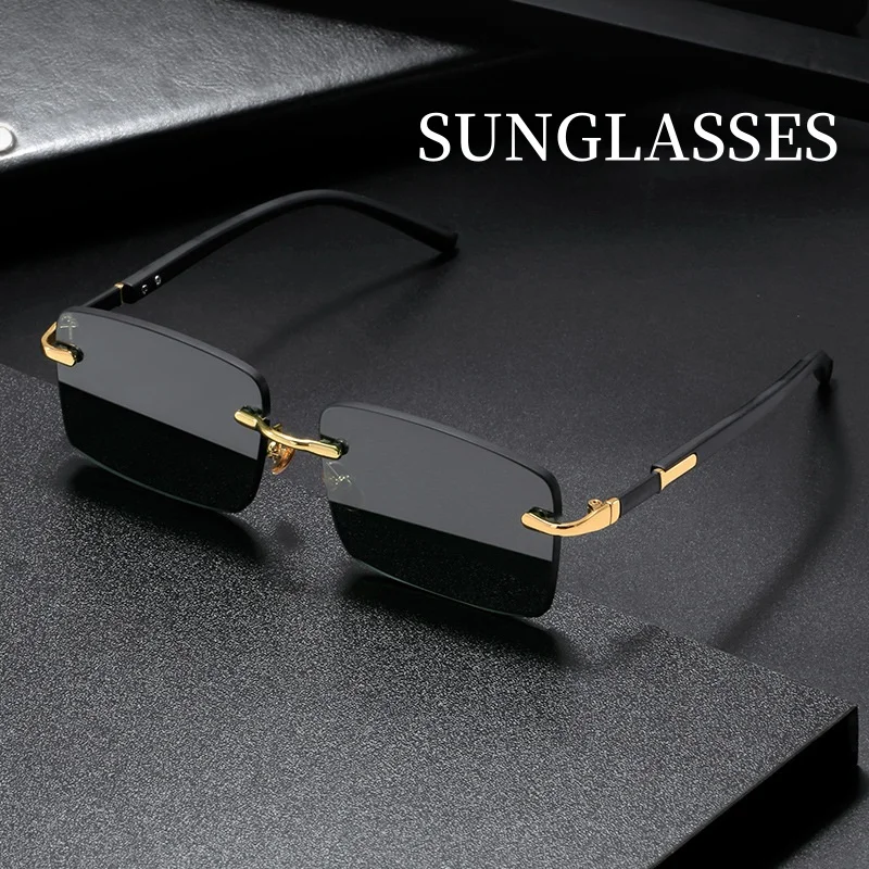 Mode Rechthoekige zonnebril He - Men'S Accessories Glasses recensie en prijs