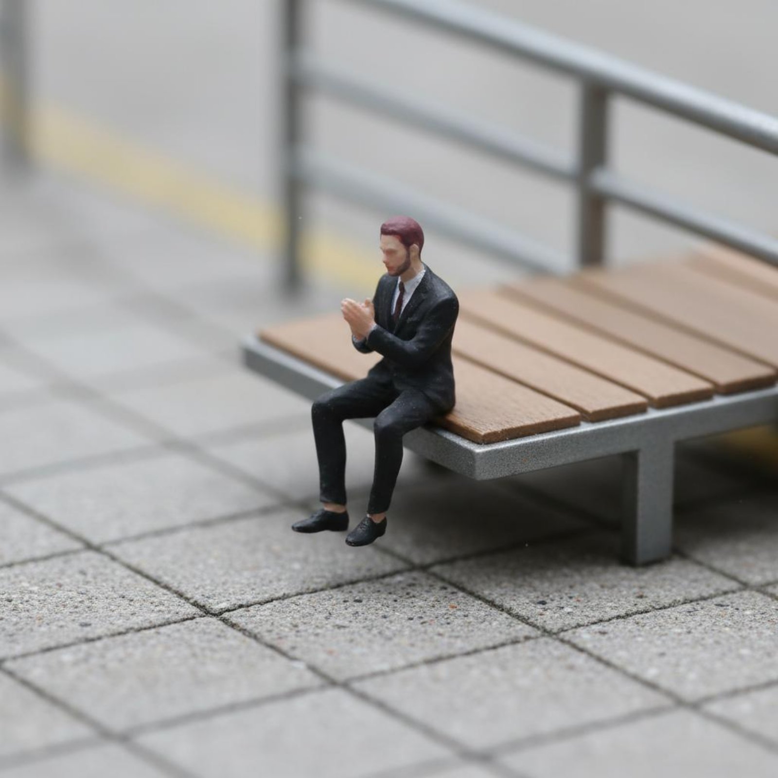 1:64 schaal zittende manfiguur - Men Accessories For Suit recensie en prijs