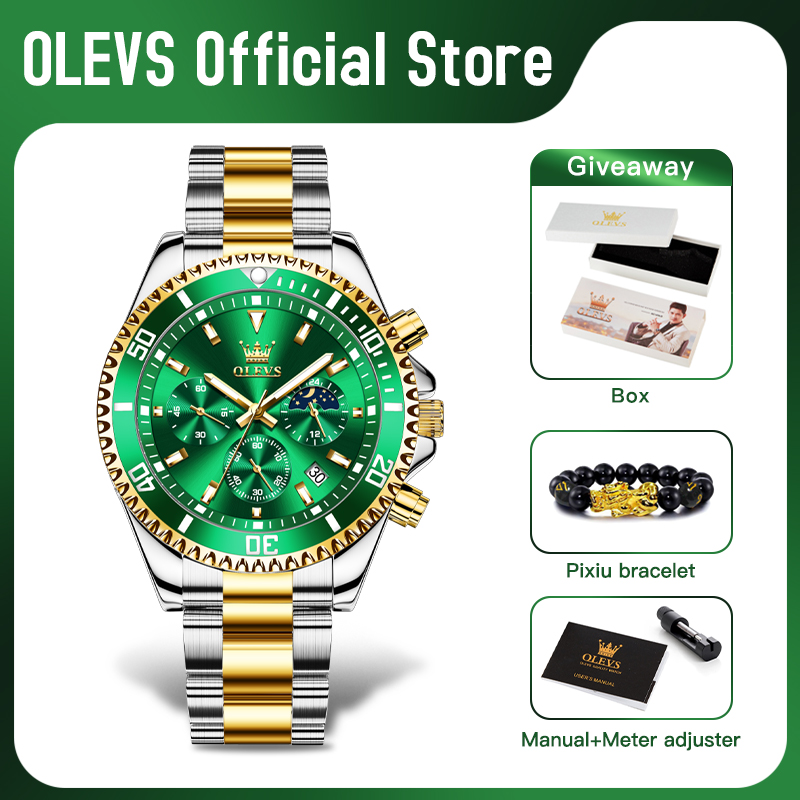OLEVS 2870 Herenhorloge Topmer - Men'S Accessories Luxury Brands recensie en prijs
