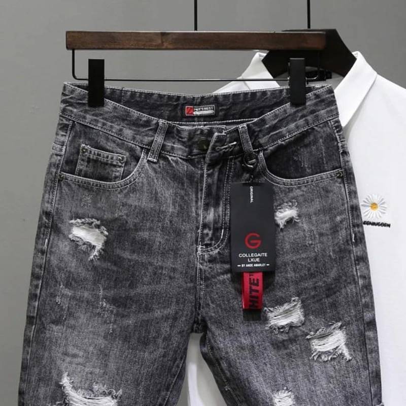 Heren Korte Jeans Broek Zwart  - Men'S Accessories For Jeans recensie en prijs